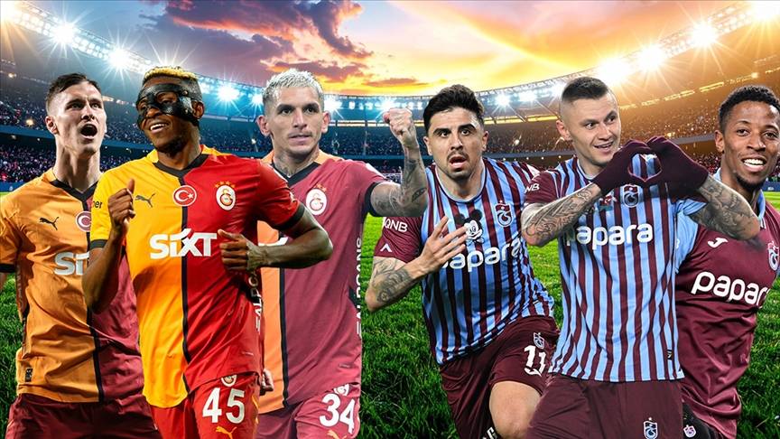 Galatasaray - Trabzonspor derbisi için nefesler tutuldu: Zirve yarışında kritik 90 dakika! GS’nin 11’i belli oldu 1